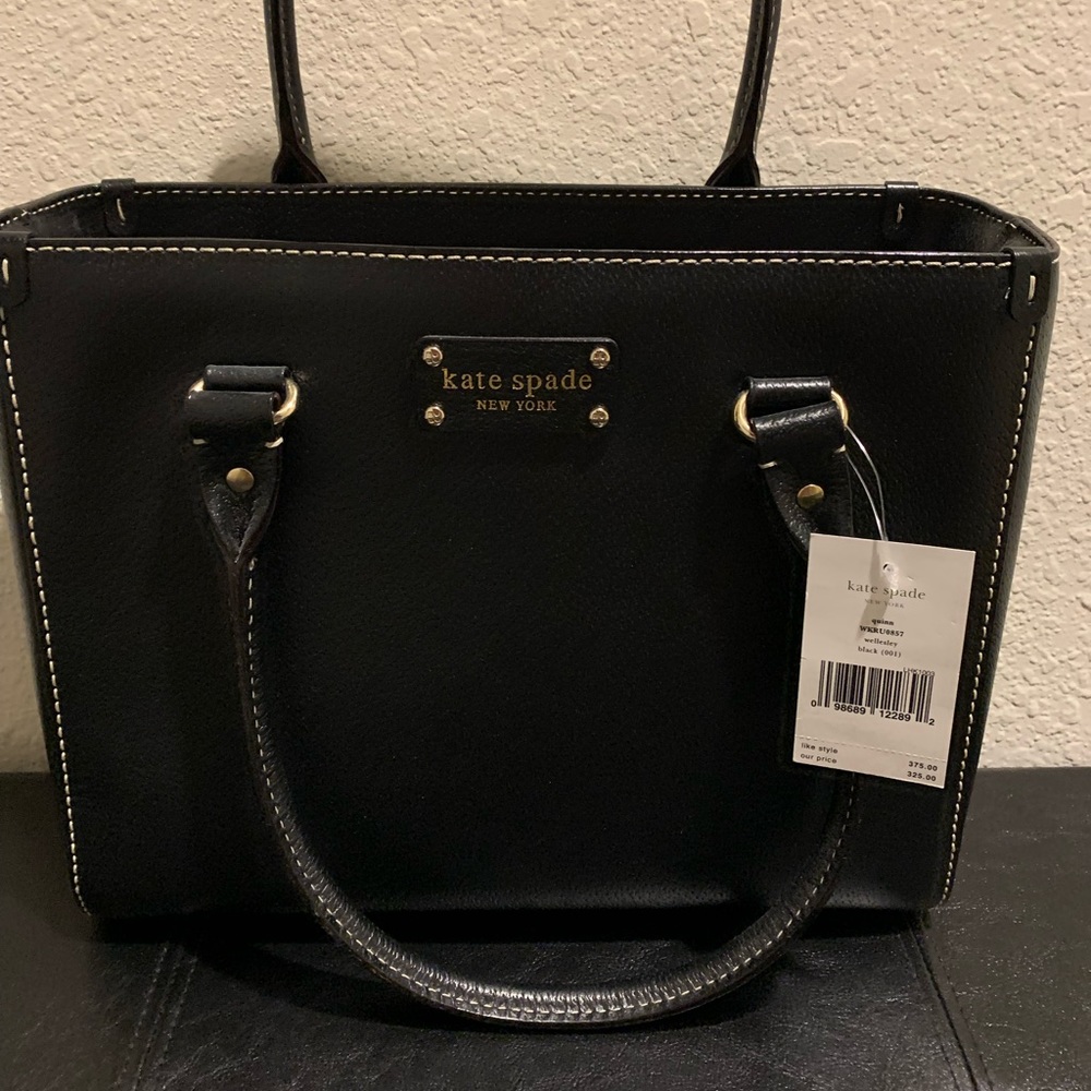 Kate Spade Quinn black tote